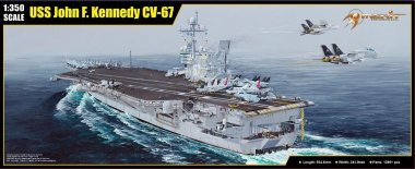 1/350 USS John F. Kennedy CV-67 Aircraft Carrier