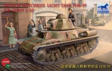 1/35 French Hotchkiss Light Tank H38/39