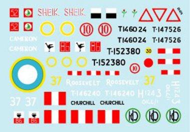 1/35 British Tanks in Italy #1, Sheik, Roosevelt and Sherman