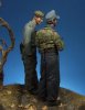 1/35 WWII German Panzer Officer & NCO