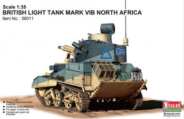 1/35 British Ligh Tank Mark VI B (without Boxart, Instructions)