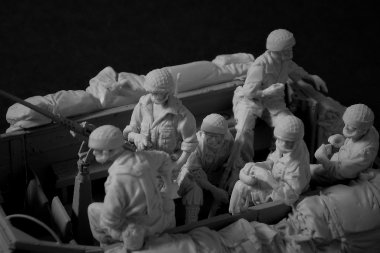 1/35 IDF Rear Half Crew Set (6 Figures)
