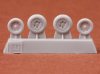 1/72 Folland Gnat T.1 Wheel Set for Airfix