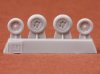 1/72 Folland Gnat T.1 Wheel Set for Airfix