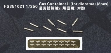 1/350 Gas Container #2 (for Diorama) (8 pcs)