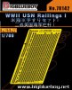 1/700 WWII USN Railing #1
