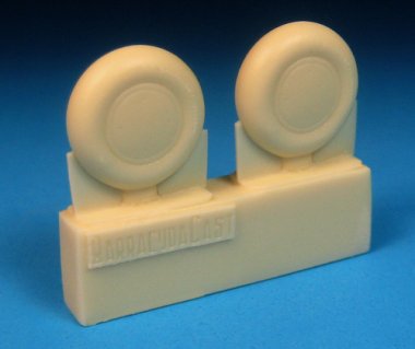 1/72 P-40B/C Main Wheels with Smooth Tire