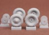 1/35 39M Csaba Wheel Set (Firestone) for Hobby Boss