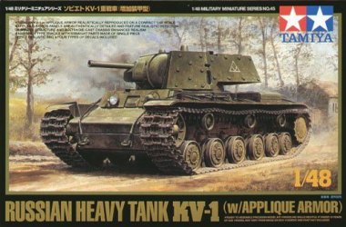 1/48 Russian Heavy Tank KV-1 w/ Applique Armor