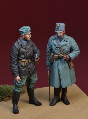 1/35 WWII Dutch Officers, Holland 1940