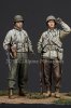 1/35 WWII US Infantry Set (2 Figures)