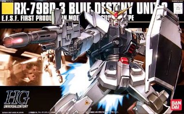 HGUC 1/144 RX-79BD-3 Blue Destiny Unit 3