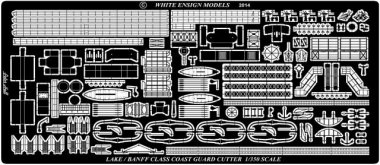 1/350 Lake Class Cutter/Banff Class Escort Sloop Detail Parts