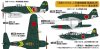 WWII Japanese Kawanishi N1K2-J Standard Color Set