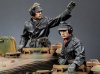 1/35 WWII German SS Panzer Commander Set (2 Figures)