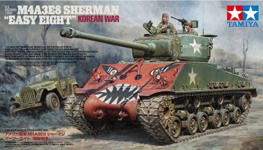 1/35 US M4A3E8 Sherman Medium Tank "Easy Eight", Korean War