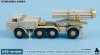 1/72 9P140 TEL of 9K57 Uragan Rocket Detail Up Set for Trumpeter