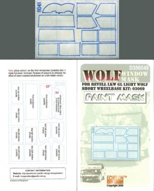 1/35 Wolf Window Mask