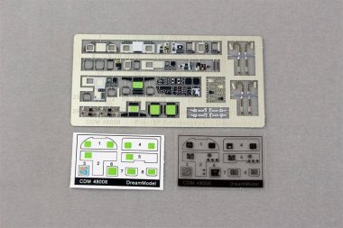1/48 Cockpit Color Etching Parts for F/A-18F (Hasegawa)