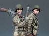 1/35 WWII US Infantry Set (2 Figures)