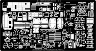 1/72 Short Stirling Interior Detail Up