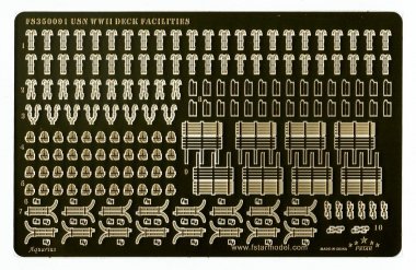 1/350 WWII USN Deck Facilities