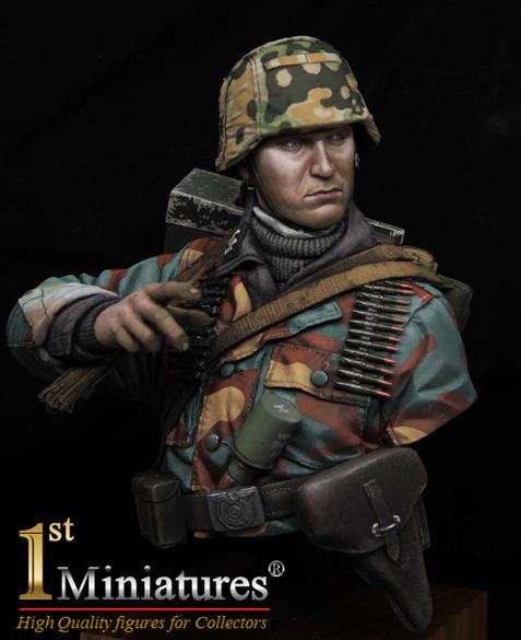 1/10 WWII German Soldier, 12th SS Panzer Tank Division - Click Image to Close