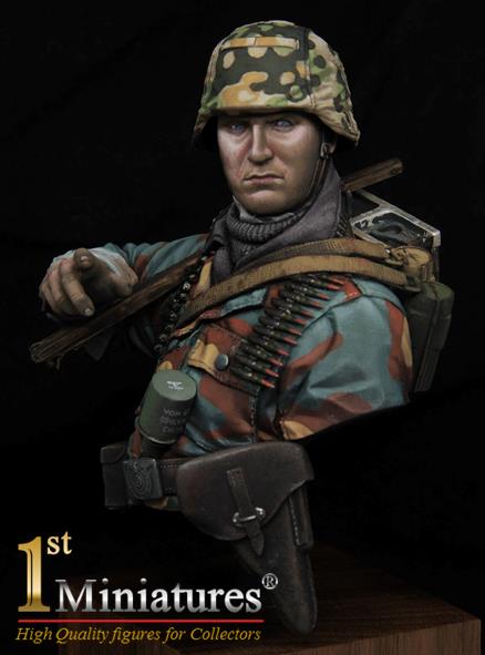 1/10 WWII German Soldier, 12th SS Panzer Tank Division - Click Image to Close