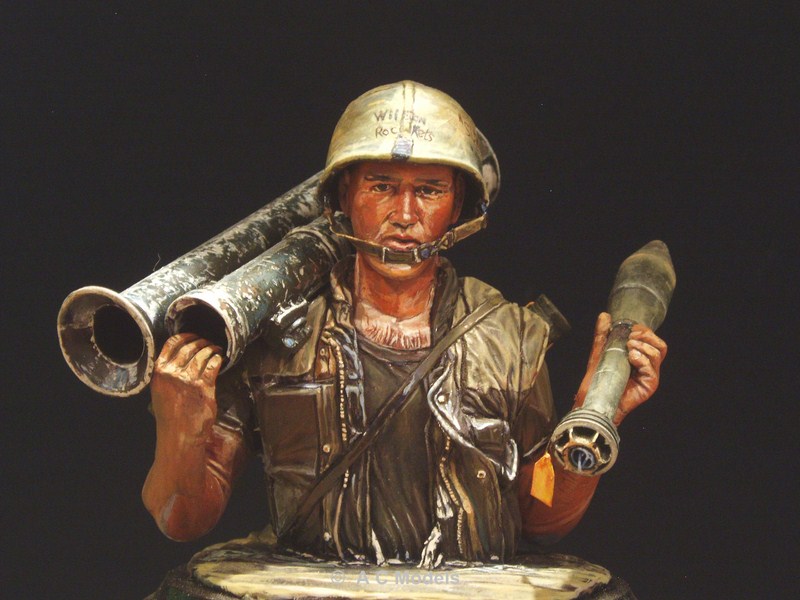 1/10 Marine Gunner John Wilson in Vietnam - Click Image to Close