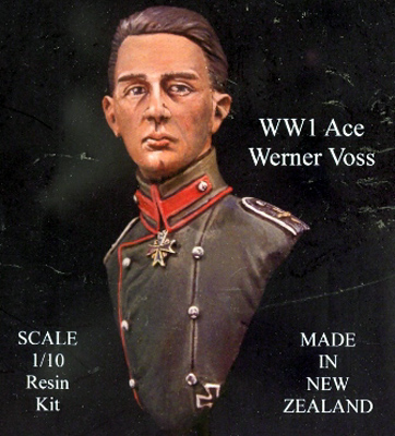 1/10 WWI German Ace, Werner Voss - Click Image to Close
