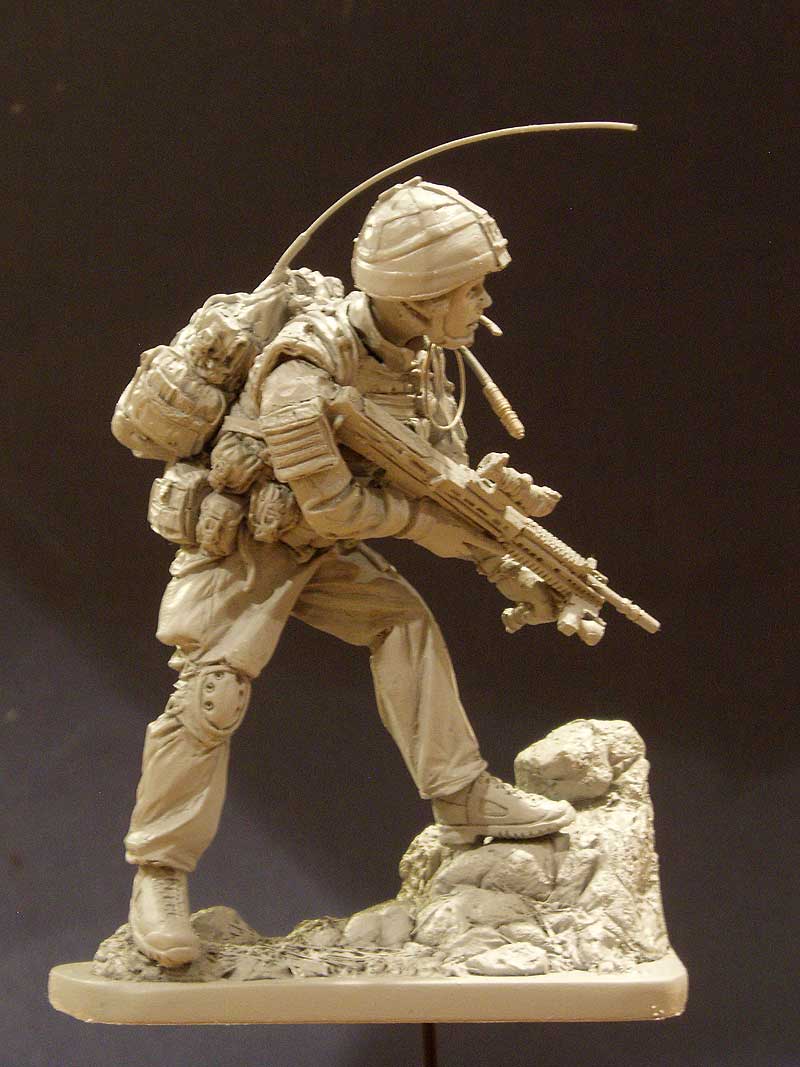 1/16 Modern British Soldier in Afghanistan #2 - Click Image to Close