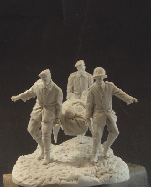 1/32 WWI German Stretcher Team - Click Image to Close
