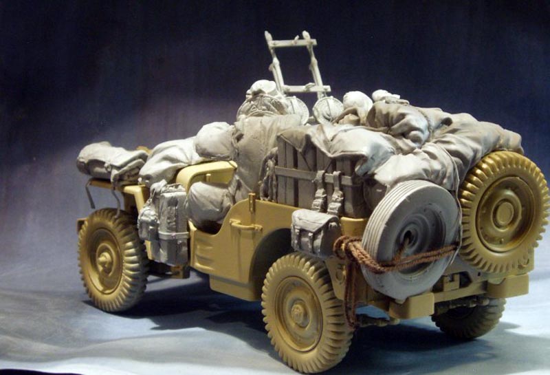 1/24 LRDG Crew Conversion Set for Willys Jeep - Click Image to Close