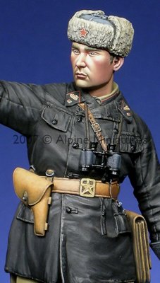 1/16 WWII Russian Officier - Click Image to Close