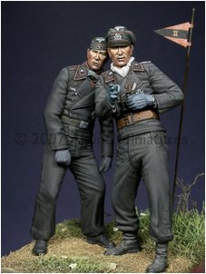 1/35 Early WWII Panzer Crew Set (2 Figures)