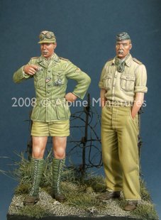 1/35 German DAK Panzer Crew Set (2 Figures)