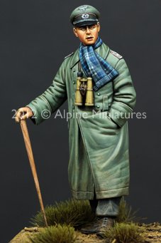 1/35 WWII German Panzer Officer "1 Panzer Division" #1 - Click Image to Close