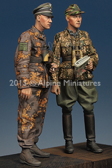 1/35 WWII German Kurt Meyer & Officer Set (2 Figures) - Click Image to Close