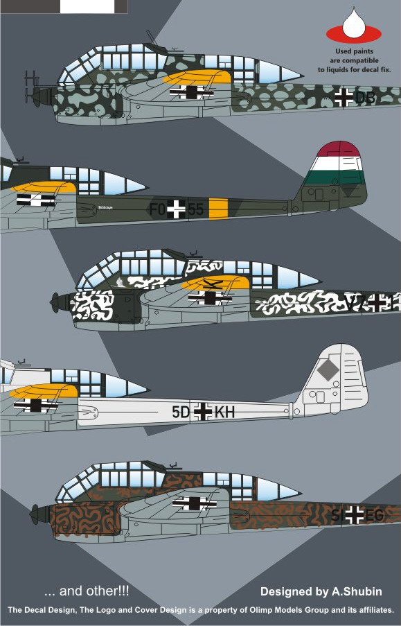 1/48 WWII Luftwaffe Focke-Wulf Fw189 UHU - Click Image to Close