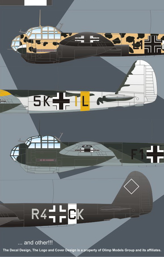1/72 WWII Junkers Ju88A-4 "Unknown Schemes and Markings" - Click Image to Close