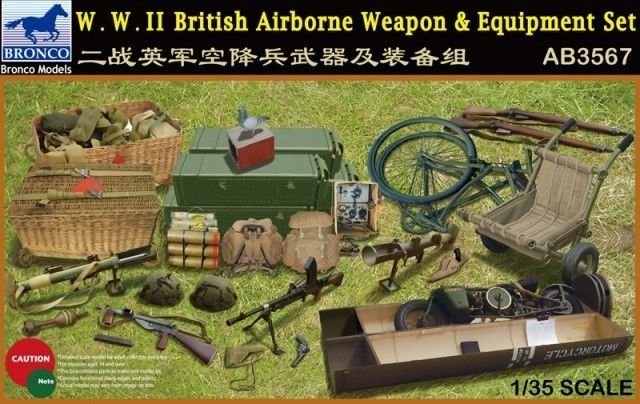 1/35 WWII British Airborne Weapons & Equipment Set - Click Image to Close