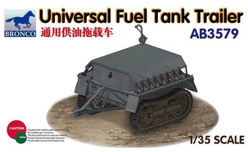 1/35 Universal Fuel Tank Trailer - Click Image to Close