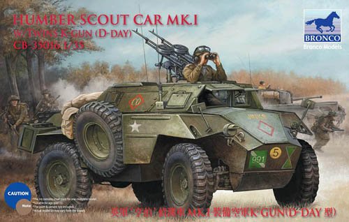 1/35 Humber Scout Car Mk.I w/Twins K-Gun (D-Day) - Click Image to Close