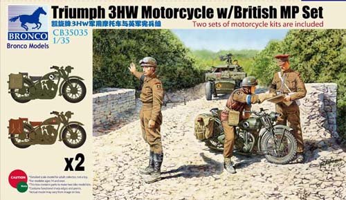 1/35 Triumph 3HW with MP Crew - Click Image to Close