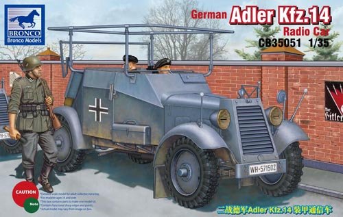 1/35 German Adler Kfz.14 Radio Car - Click Image to Close