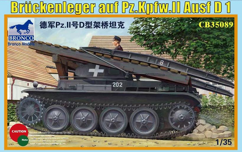 1/35 Bruckenleger auf Pz.Kpfw.II Ausf.D1 - Click Image to Close