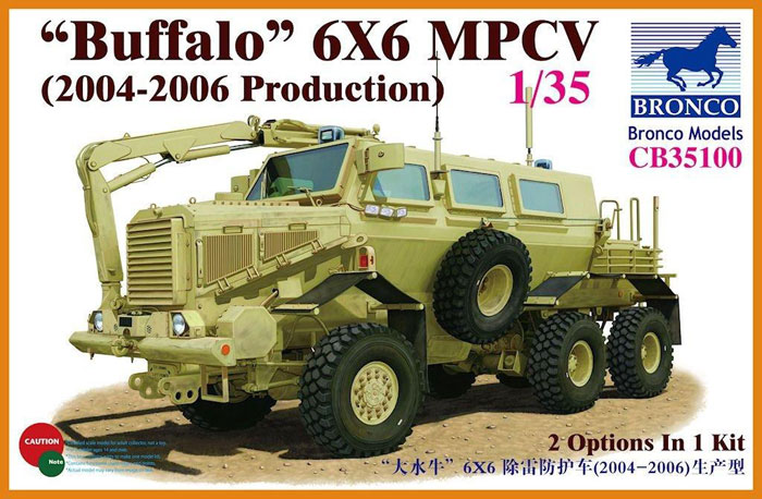 1/35 Buffalo 6x6 MPCV - Click Image to Close