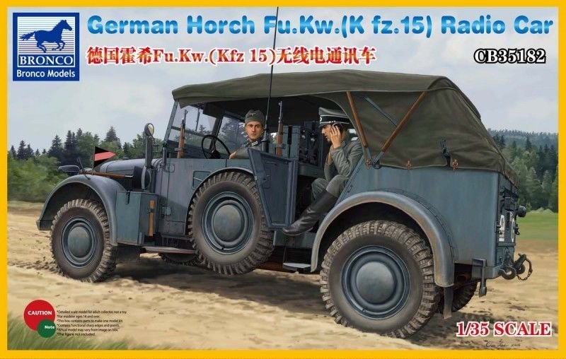1/35 German Horch Fu.Kw. (Kfz.15) Radio Car - Click Image to Close