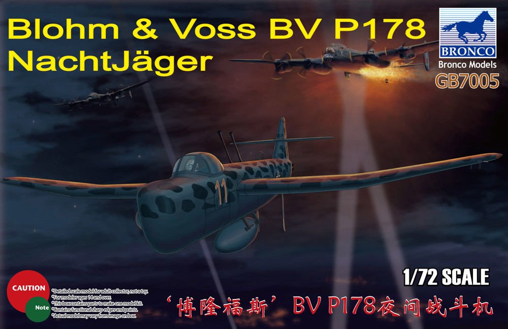1/72 Blohm & Voss BV P.178 Nachtjager - Click Image to Close