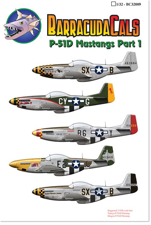 1/32 P-51D Mustangs Part.1 - Click Image to Close